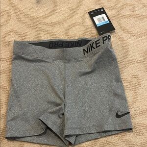 Nike Pro Women's Gray Shorts